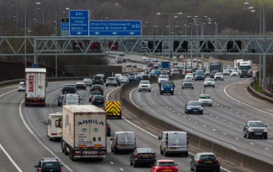 Accident on a Smart Motorway compensation claim